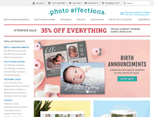 Tablet Screenshot of photoaffections.com